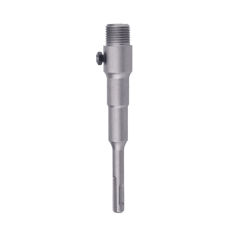 GUICGOC 200mm SDS Plus Shank Connecting Rod with a Pilot Drill Bit and 2 Screws for Concrete Cement Hole Saw (SDS Plus Rod: 200mm) - Image 3